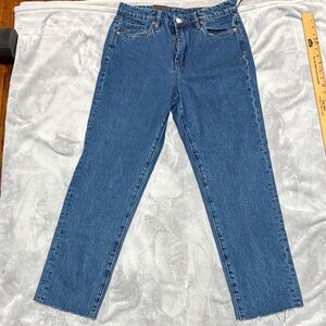 Blank NYC THE MADISON CROP WOMEN JEANS. NO STRETCH.